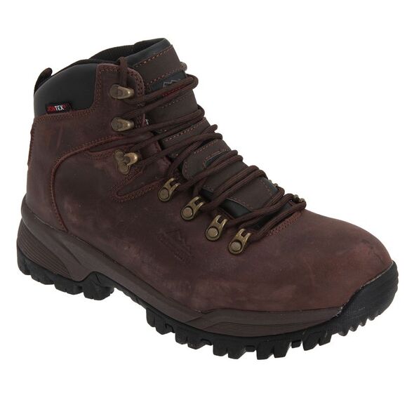 Johnscliffe Mens Canyon Leather Lace up Superlight Hiking /Walking Ankle Boots /